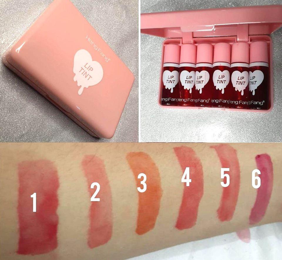 Heng feng lip tint pack of Six (06)