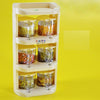 6 Pcs Spice Rack Tower