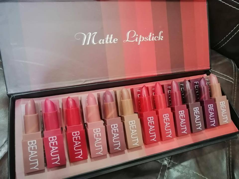 Fenty Beauty Lipstick Pack of 12 Pics