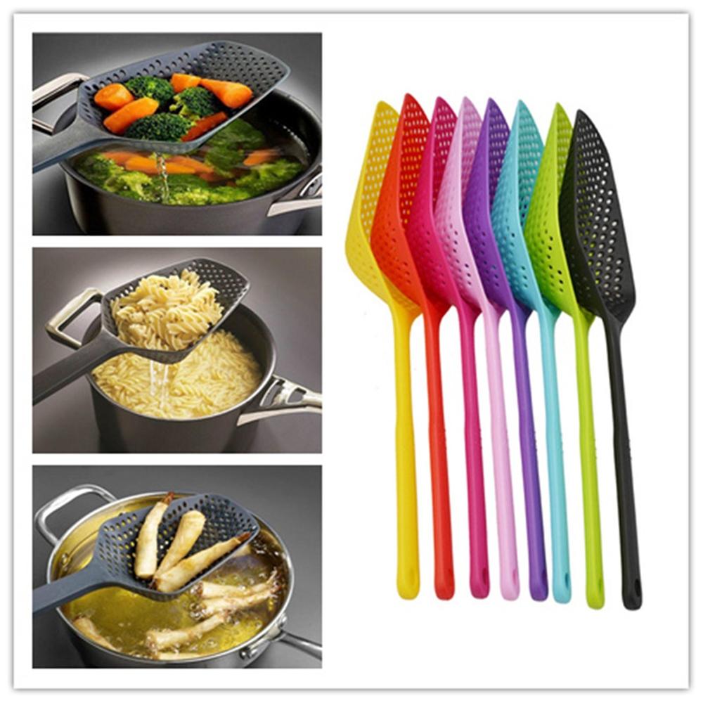 1 Pcs Cooking Drain Colanders Shovel Strainer - Multicolor