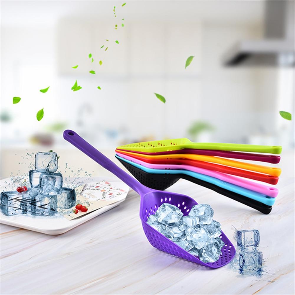 1 Pcs Cooking Drain Colanders Shovel Strainer - Multicolor