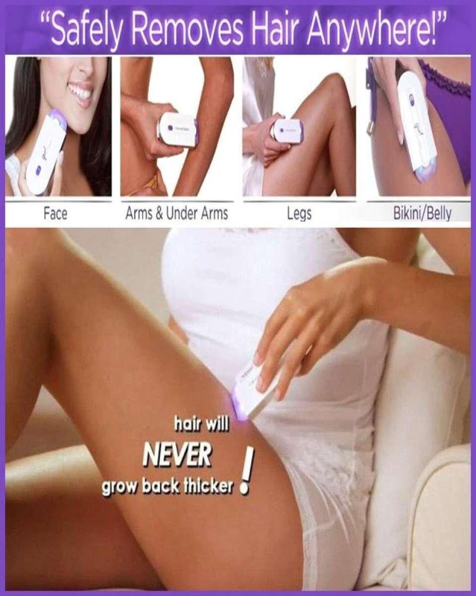 Finishing Touch Professional Rechargeable Laser Epilator Sensor Body Hair Removal Safe Hair Remover Machine
