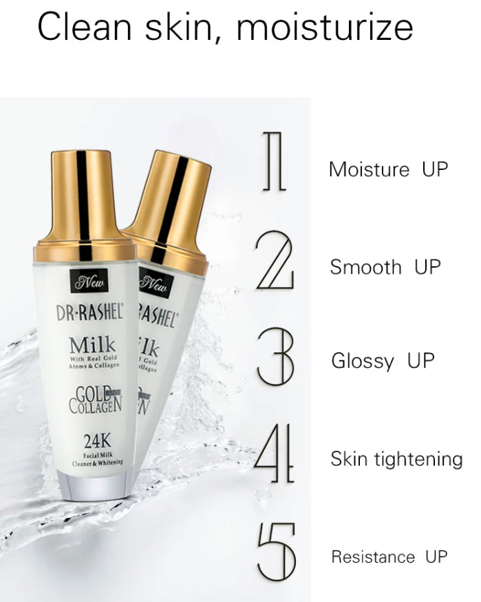 DR . RASHEL Cleaner & Whitening Facial Milk