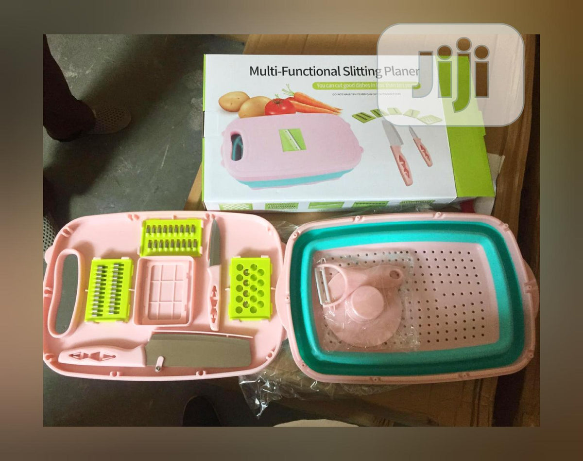 9 In 1 Multi-Functional Vegetable With Basket And Cutting Board