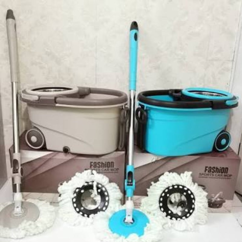 Magic Spin Mop with wheels bucket