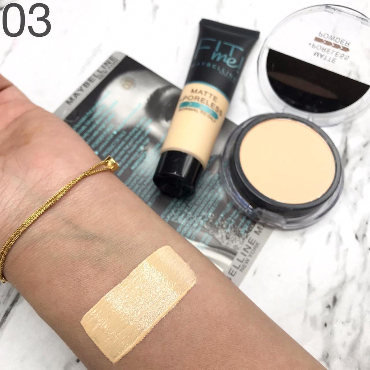 2 in 1 Face Powder And Foundation set