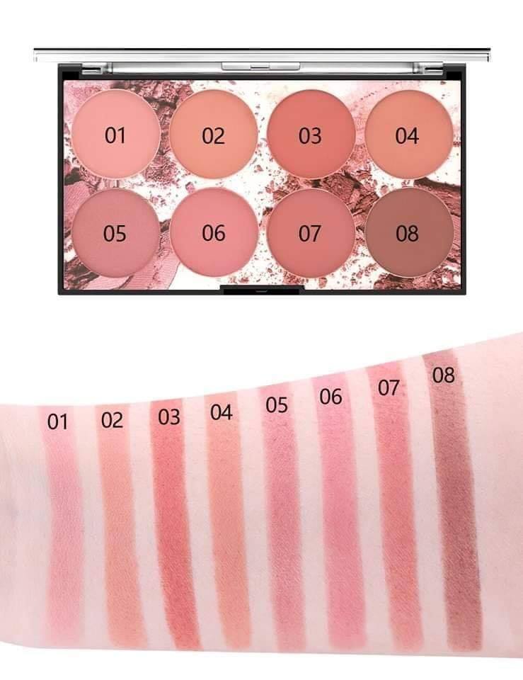 MISS ROSE 3D Blusher PALETTE