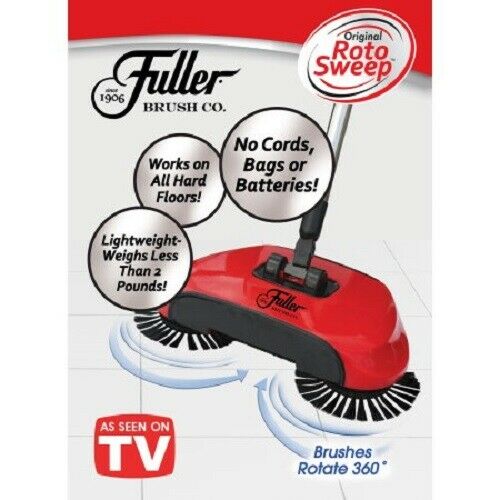 Roto Sweep by Fuller Brush, Original Cordless Hard Floor Sweeper