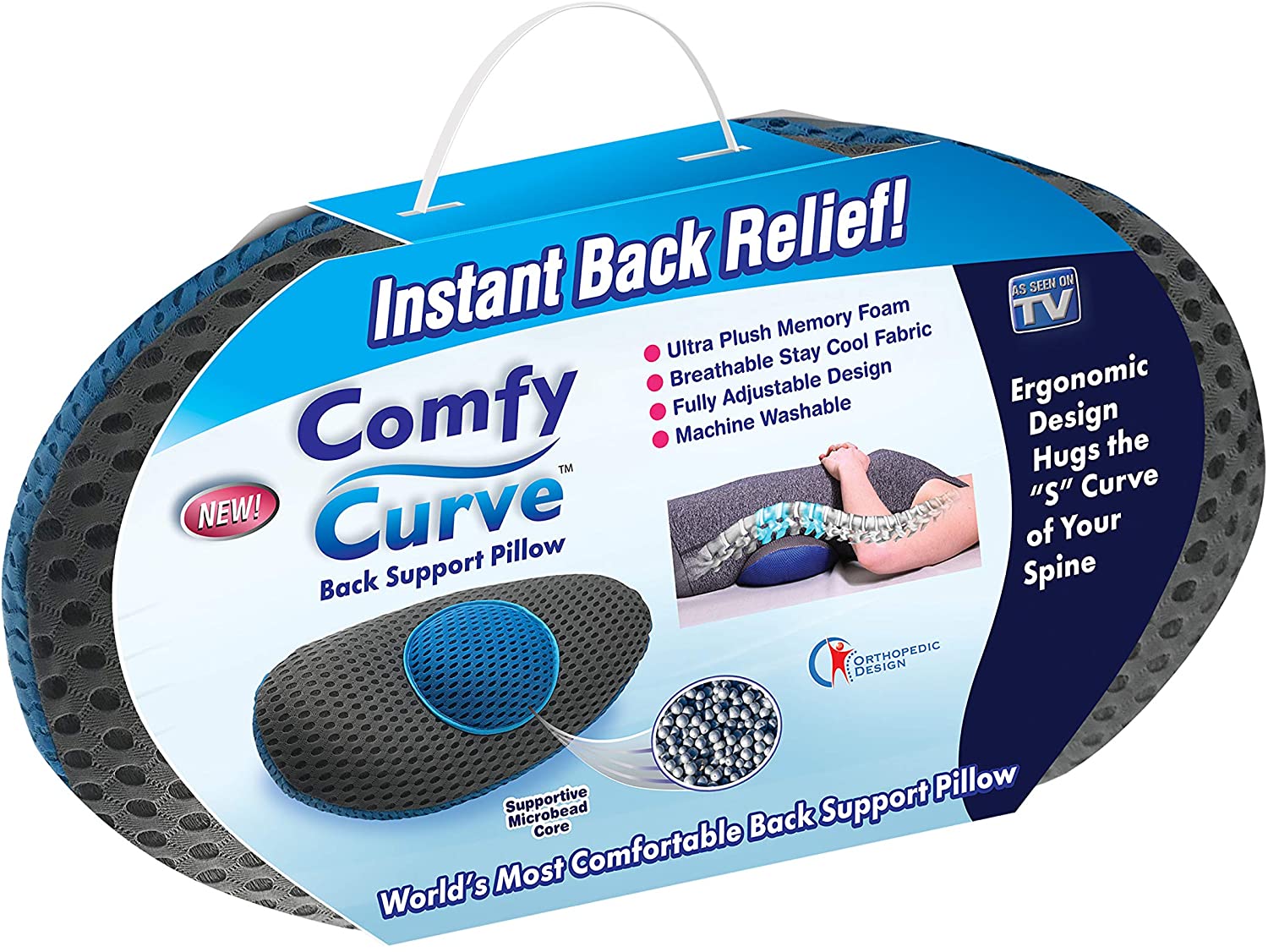 Comfy Curve Back Support Pillow