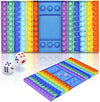 Silicone Pop-Up Fidget Rainbow