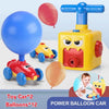 Two-in-one New Power Balloon Car Toy Inertial Power Balloon launcher Education Science Experiment Puzzle Fun Toys for Children