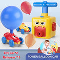 Two-in-one New Power Balloon Car Toy Inertial Power Balloon launcher Education Science Experiment Puzzle Fun Toys for Children