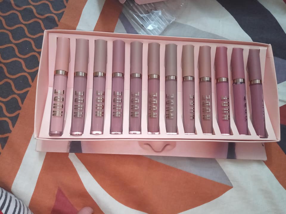 Nuda Matte Lipgloss set of 12