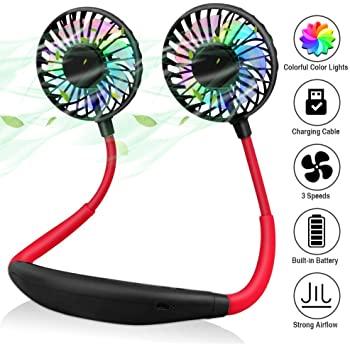 Hands Free Portable Neck Fan