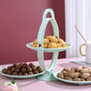 3 Layer Portable Snacks And Fruit Plate