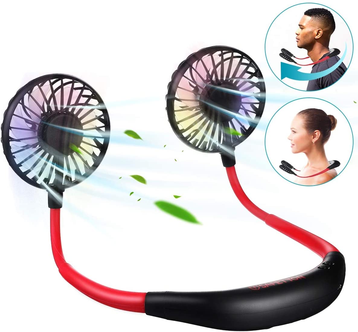 Hands Free Portable Neck Fan