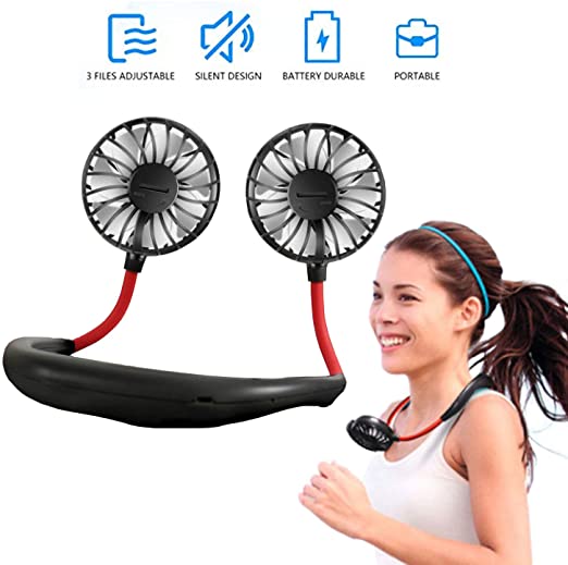 Hands Free Portable Neck Fan