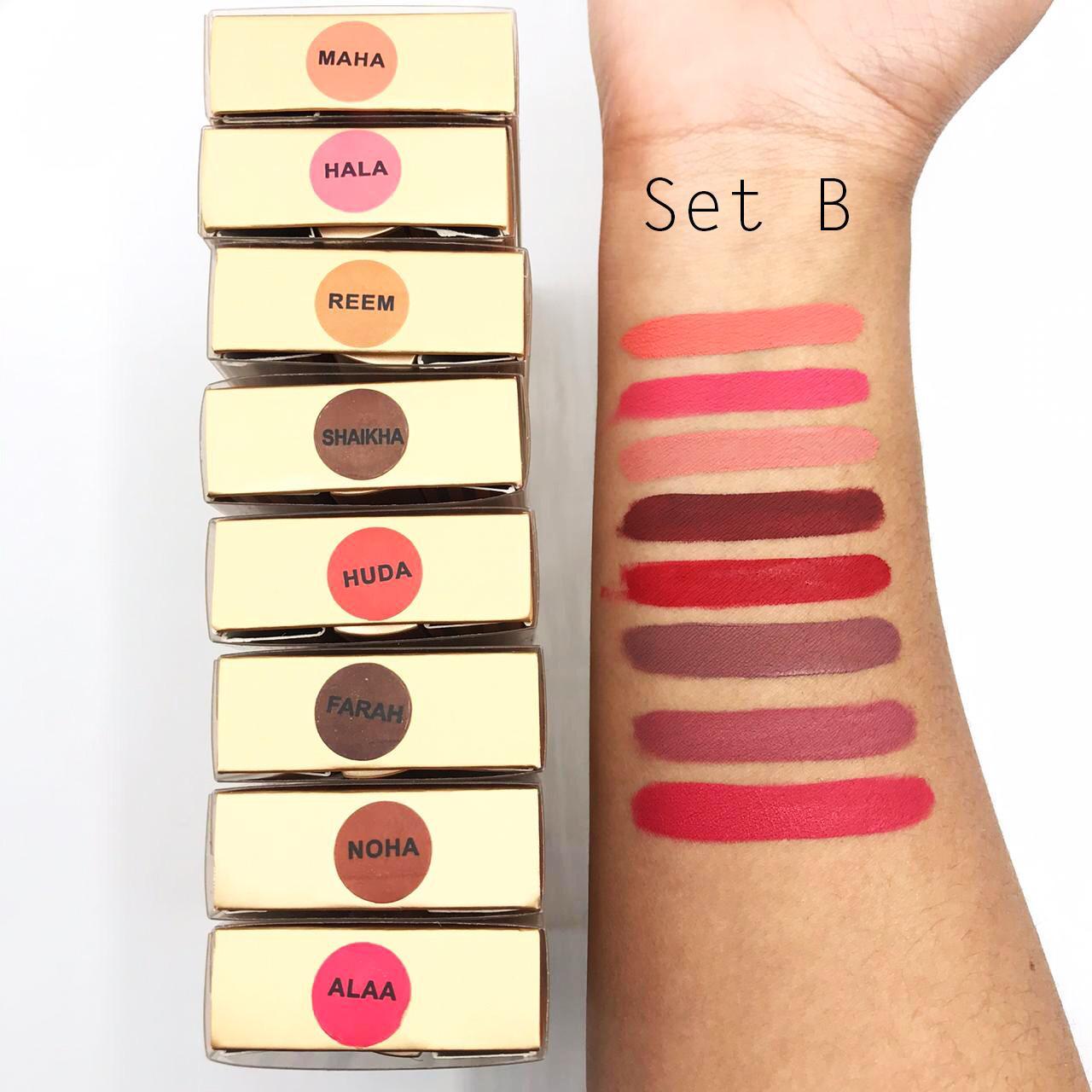 Amazing RoyaIzz matte pigmented lip gloss 8 colors