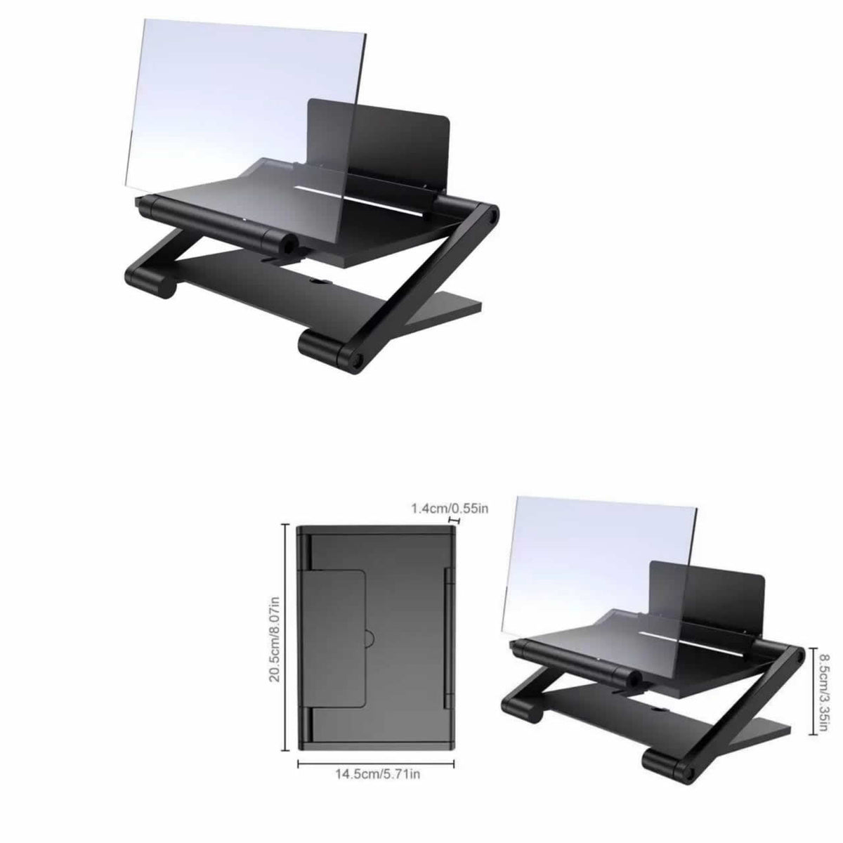 3D HD Screen Amplifier Mobile Phone