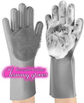 Dish washing Gloves with Scrubber ( Pack of 2)