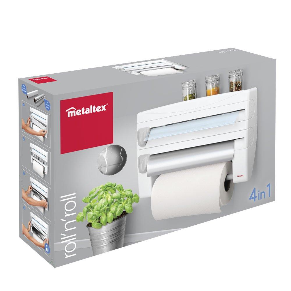3-In-1 Kitchen Paper Roll Dispenser Holder Rack Storage For Paper Towel