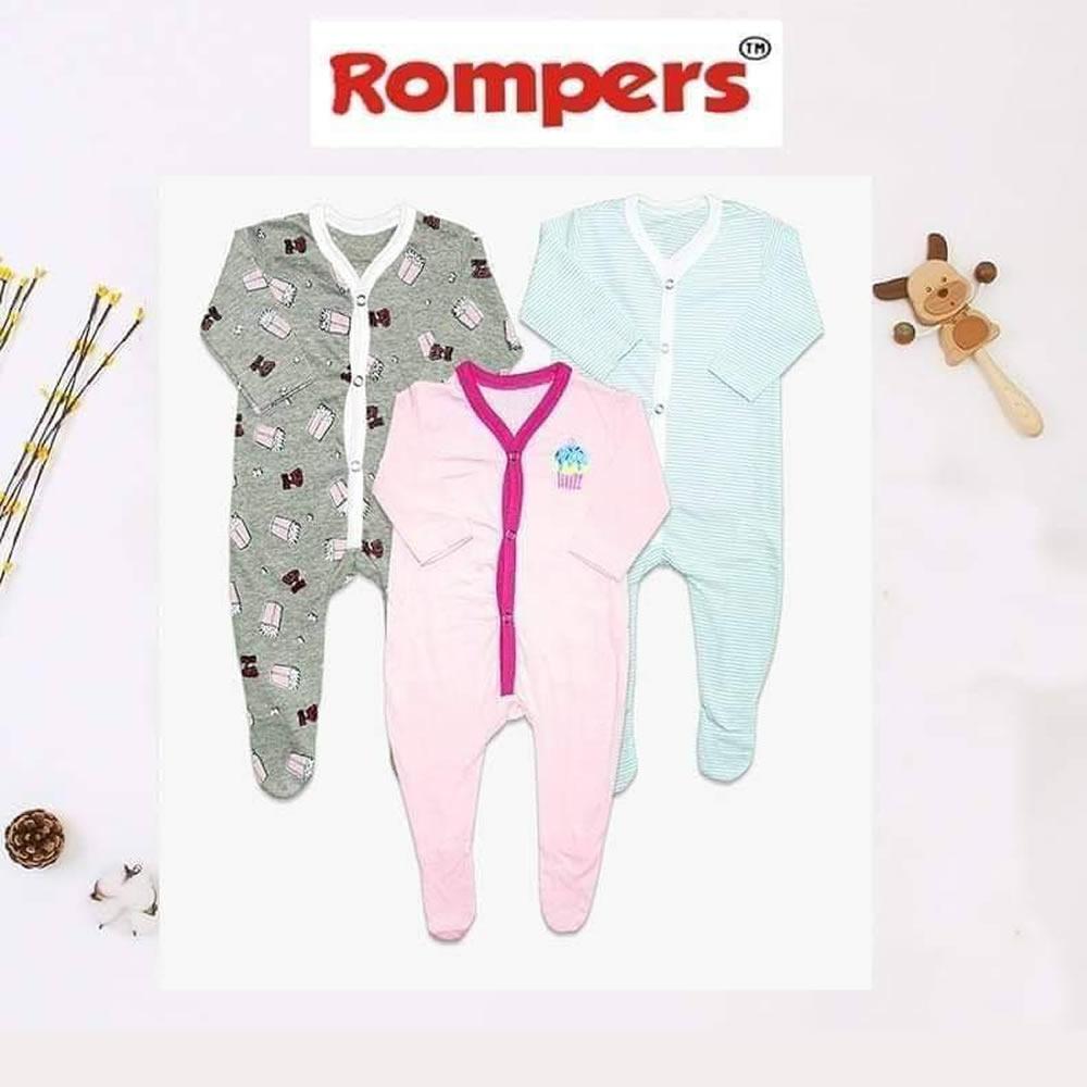 SLEEP SUIT PACK OF 3 For SIZE NEW BORN TO 3 YEARS Deal 2