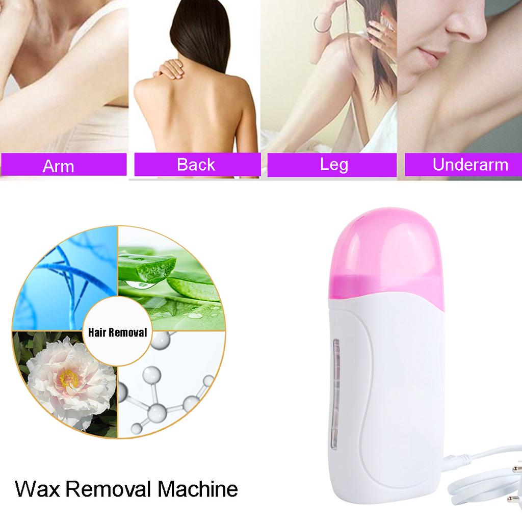 Hot Cartridge Depilatory Heater Wax Waxing Paper Hair Removal With Eu Plug High Quality .