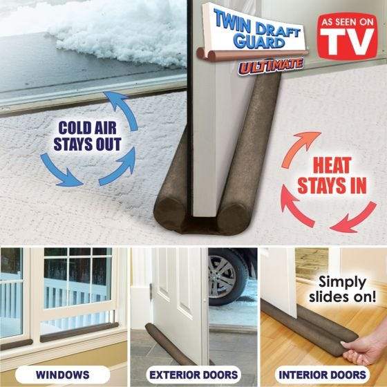 Door Seals Double Sided Insulator  Noise Blocker For Home.