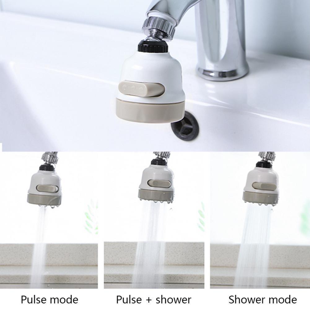 Splash Water Saving Shower Filter Tap for Kitchen Bathroom