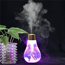 USB Night Light Bulb Humidifier Air Purifier