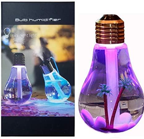 USB Night Light Bulb Humidifier Air Purifier