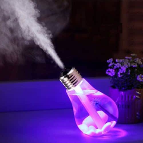 USB Night Light Bulb Humidifier Air Purifier
