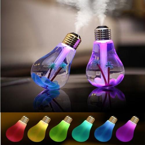USB Night Light Bulb Humidifier Air Purifier