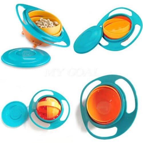 Rotate Baby Feeding Gyro Bowl 360 Degree