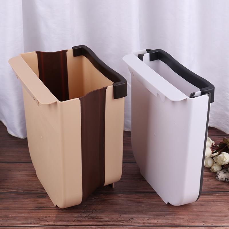 Wall Mounted Foldable Trash Bin