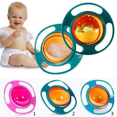 Rotate Baby Feeding Gyro Bowl 360 Degree