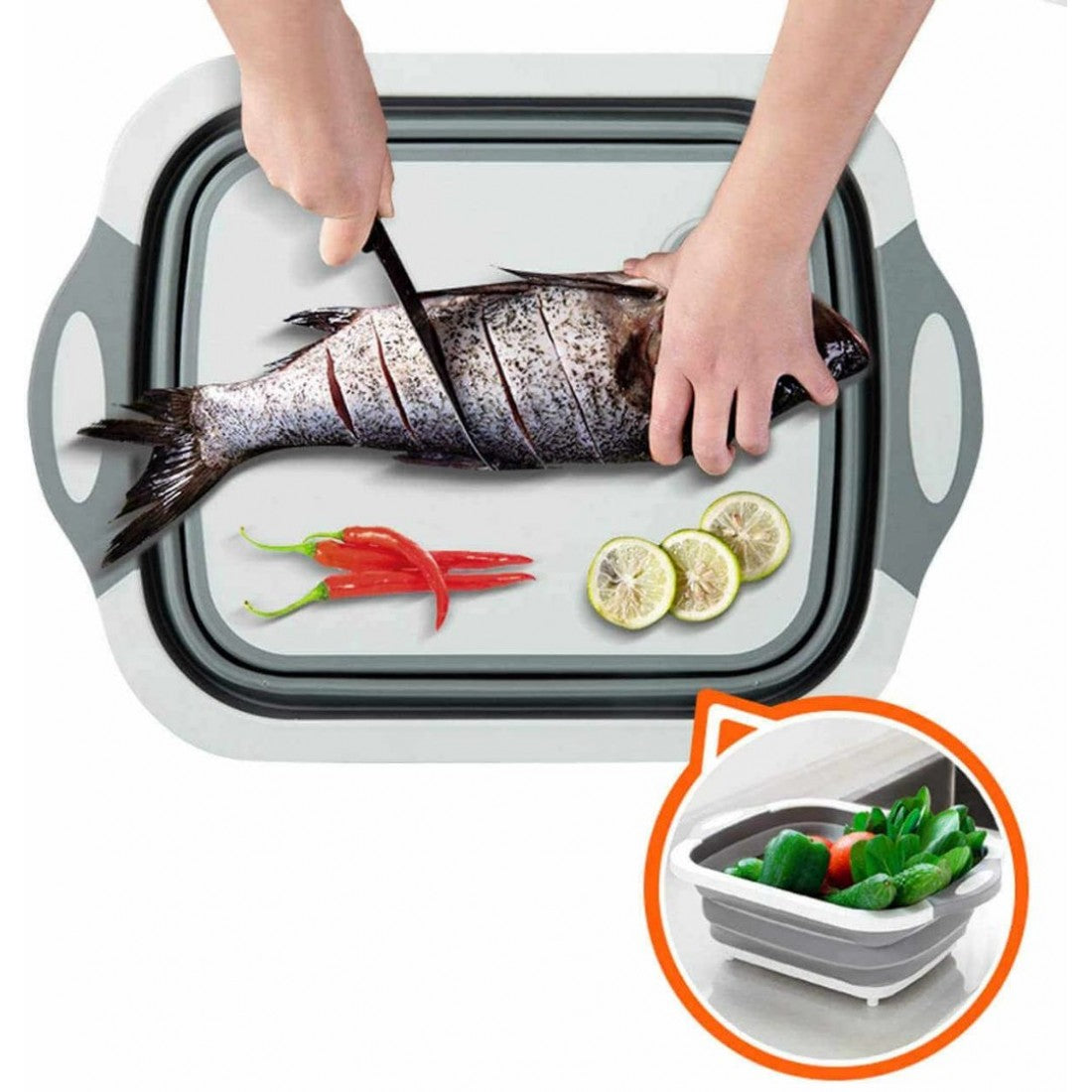 Foldable Multifunction Cutting Board