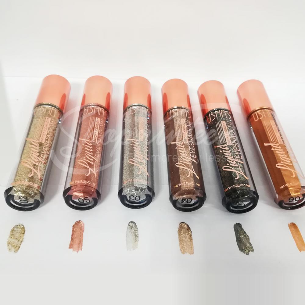 Pigmented Liquid Eye Shadow (R) Pack Of 6