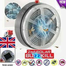 2IN1 MOSQUITO INSECT SOLAR BUZZ KILL ZAPPER KILLER