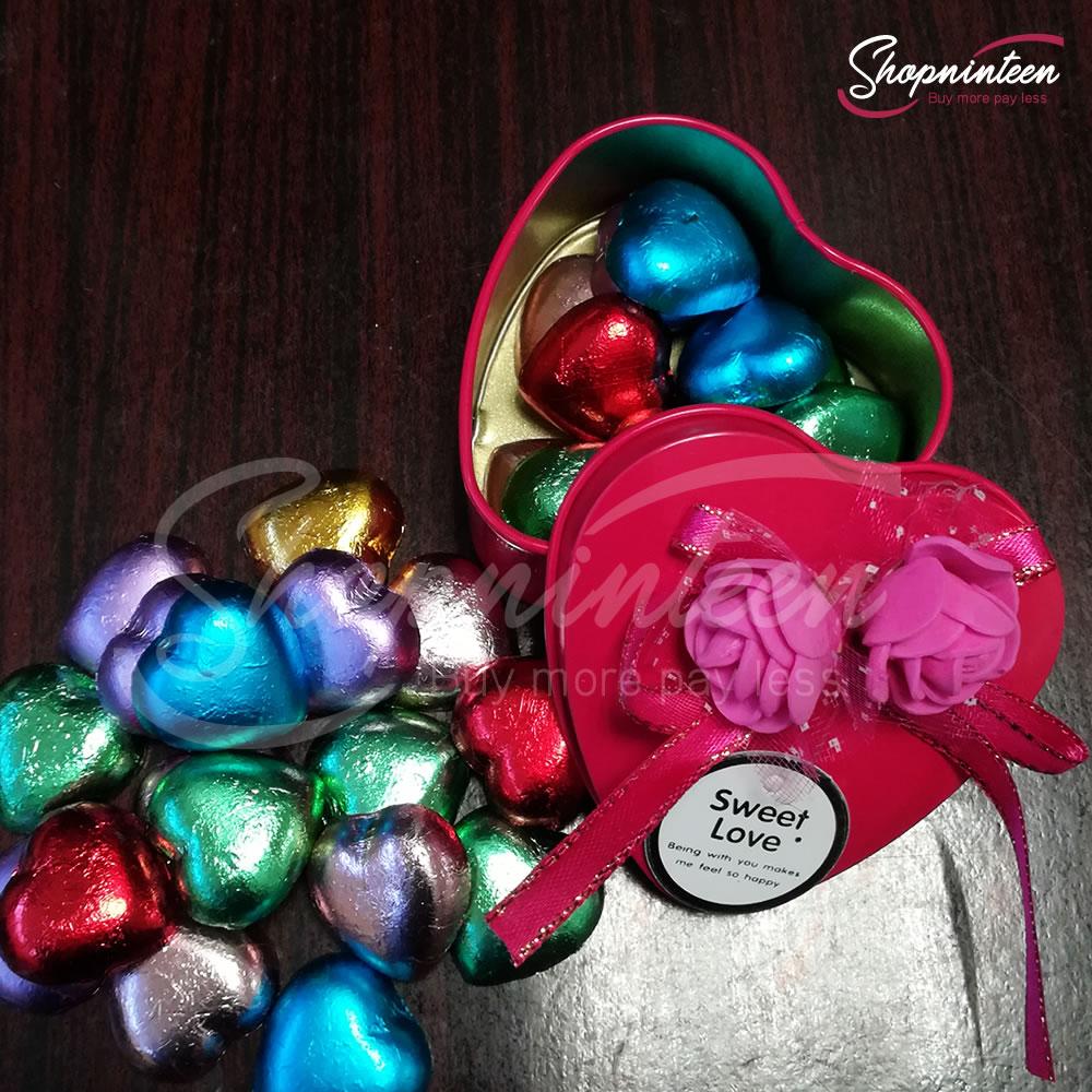 Heart Jewelry Box with Candy