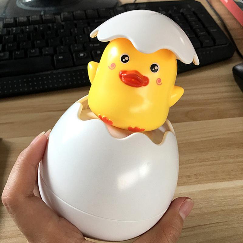 Cute Water Spray Duck Eggs Bath Toy Magic Hatching Growing Duck