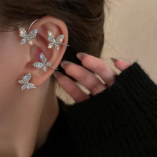 Butterfly Ava Ear Cuffs ( PAIR)
