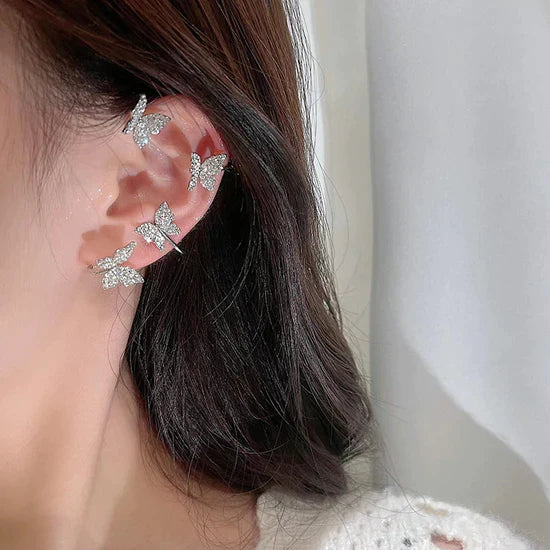 Butterfly Ava Ear Cuffs ( PAIR)