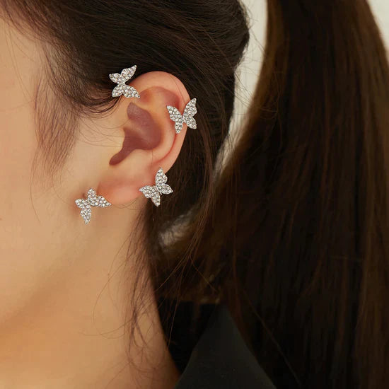Butterfly Ava Ear Cuffs ( PAIR)