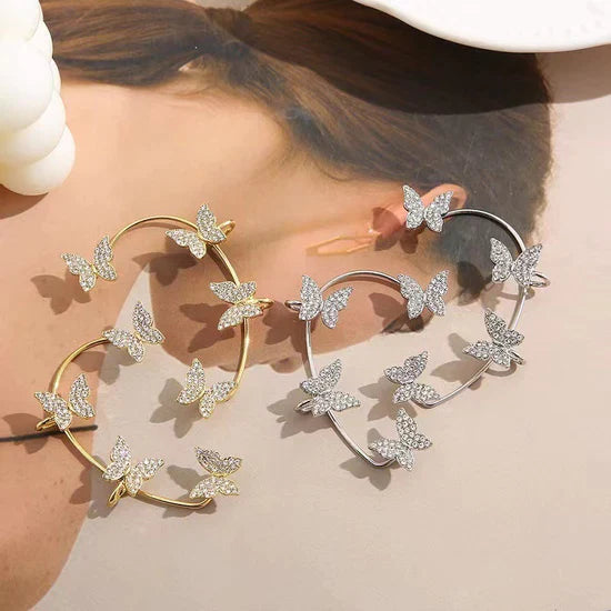 Butterfly Ava Ear Cuffs ( PAIR)