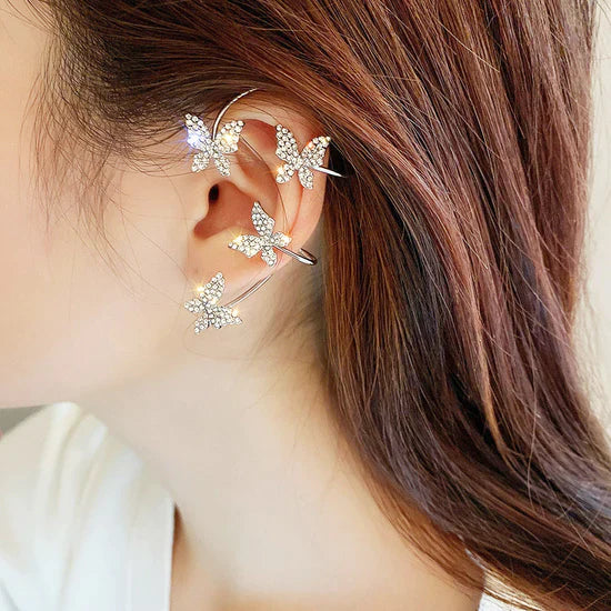 Butterfly Ava Ear Cuffs ( PAIR)