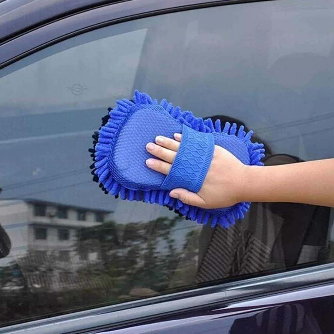 Microfiber Extra Clean Wash Sponge for Car Cleaning & Other Cleaning Purposes