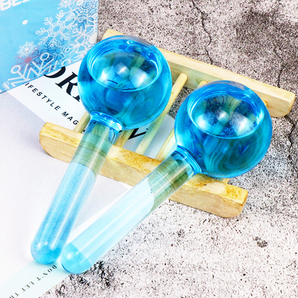Beauty Ice Hockey Energy Beauty Crystal Ball Facial Cooling