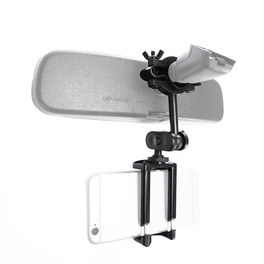 Rear view Mirror Car Phone Holder