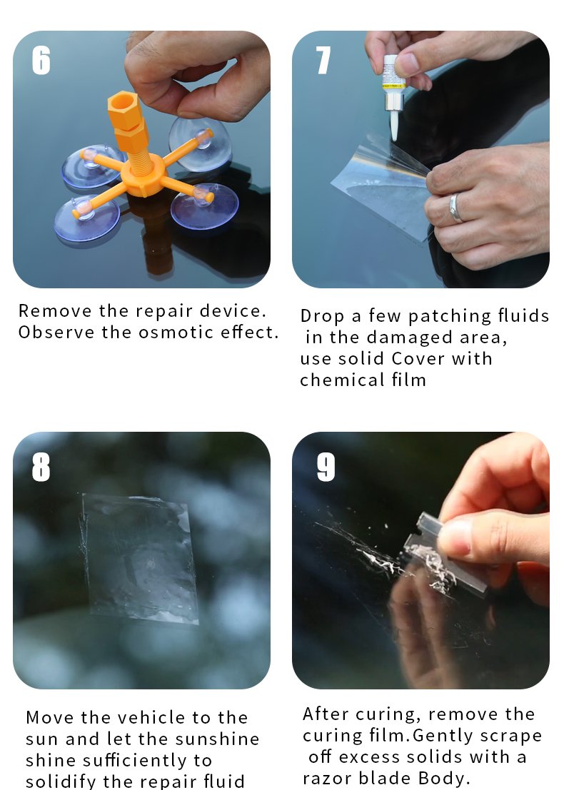 Windshield Repair Kit Windshield Repair Kit Quick Fix Car Cracked Glass